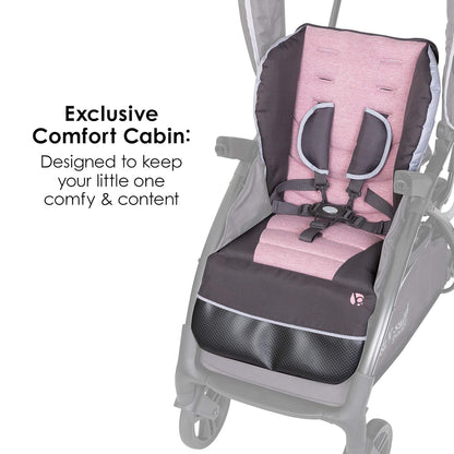 Baby Trend Sit N' Stand® Double 2.0 Stroller, Dash Black