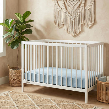 Muslin Bassinet Sheet Compatible with Maxi-COSI Iora & Iora Air Bedside Sleeper - 100% Cotton Rectangular Mattress Pad Cover (33"x20"), Breathable & Soft, Boho (1 Pack Blue)