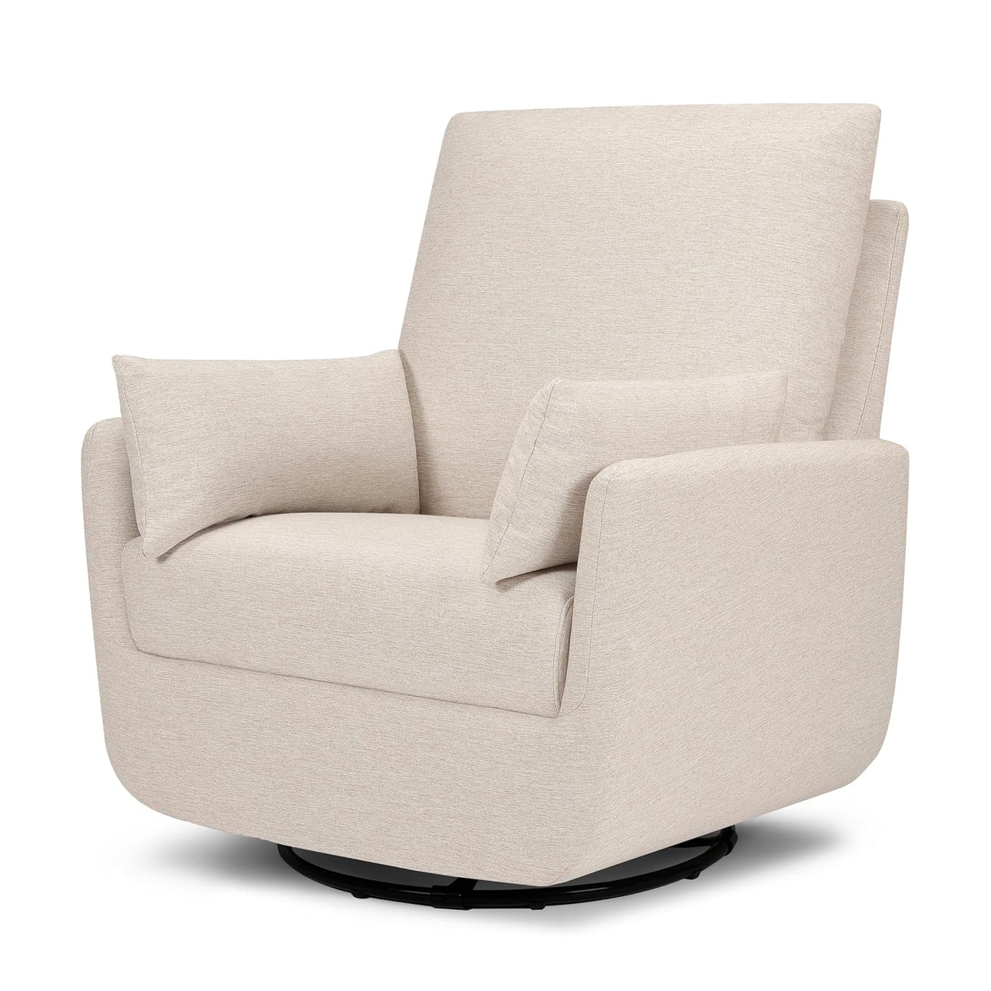 Davinci Juno Swivel Glider in Vanilla, Greenguard Gold & CertiPUR-US Certified