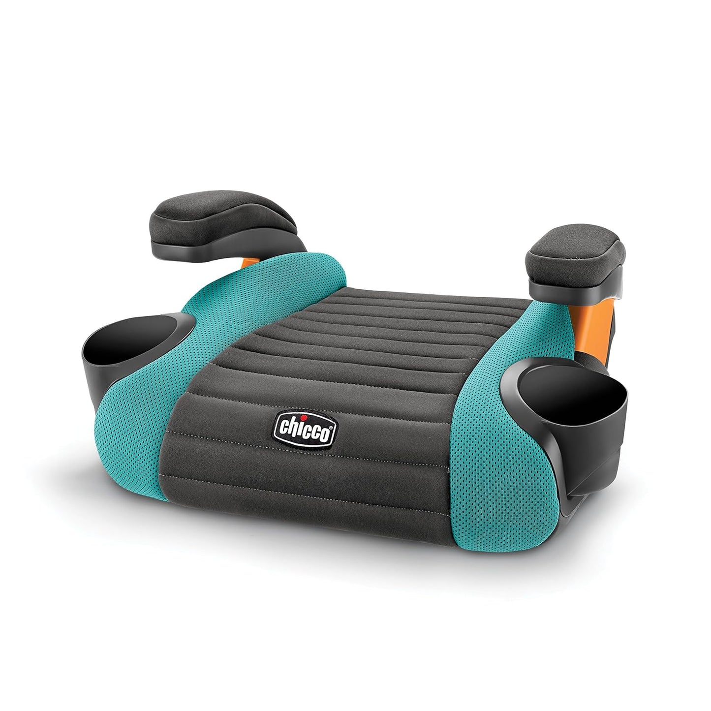 Chicco GoFit ClearTex Backless Booster Car Seat, Travel Booster Seat for Car, Portable Car Booster Seat for Children at Least 4 Years Old and 40-110 lbs., Orchid/Navy