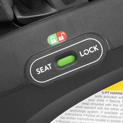 Evenflo Gold Revolve360 Extend All-in-One Rotational Car Seat with SensorSafe (Onyx Black)