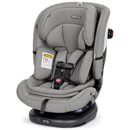 Peg Perego Primo Viaggio All-in-One Convertible Car Seat – Newborn to 10+ Years – 5-120 lbs – Height Adjustable & Slim, 100% FR-Free, Made in Italy, Astral (Beige)