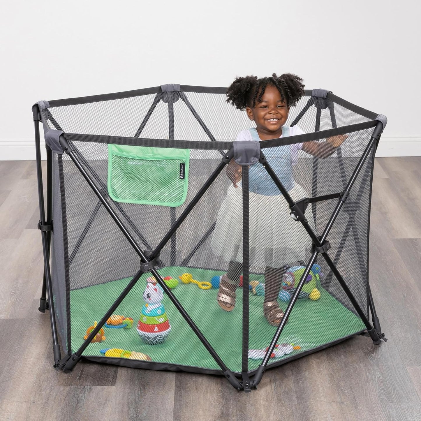 Baby Trend Nursery Center® Playard, Floral Garden