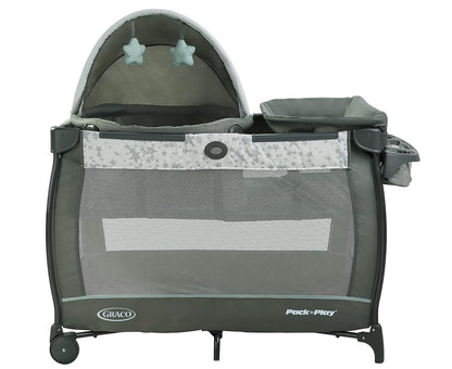 Graco Pack 'n Play Day2Dream Travel Bassinet Playard Features Portable Bassinet Diaper Changer and More (Lo, Lo)