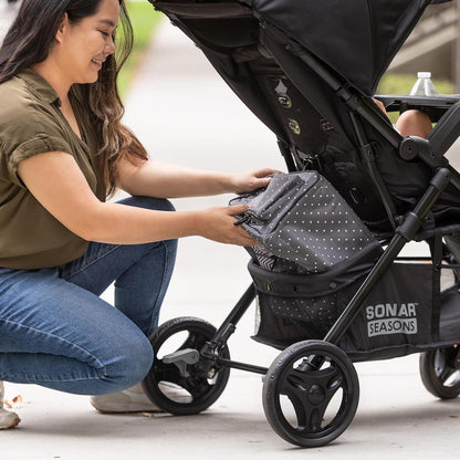 Baby Trend Sonar Cargo 3-Wheel Travel System, Desert Sage