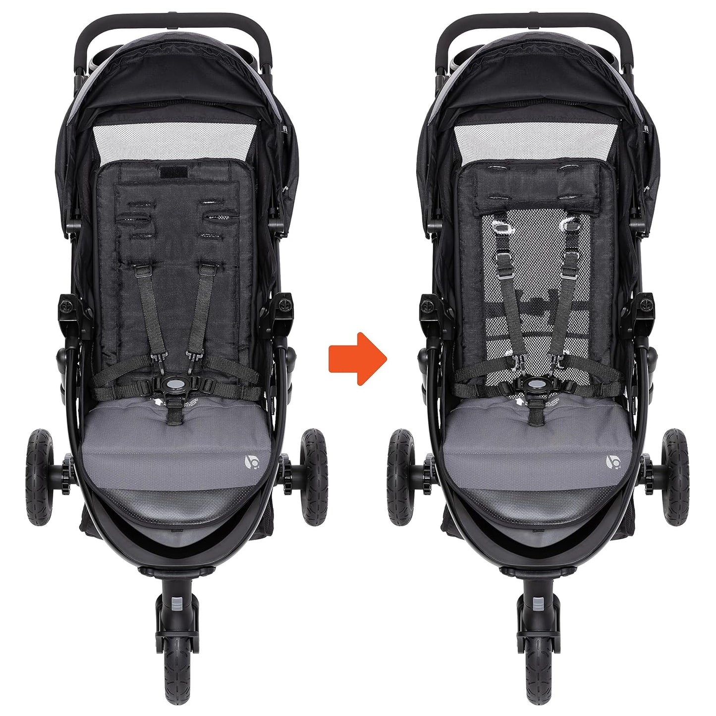 Baby Trend Sonar Cargo 3-Wheel Travel System, Desert Sage