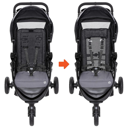 Baby Trend Sonar Cargo 3-Wheel Travel System, Desert Sage