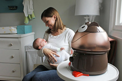 Crane Cute Animal Humidifier for Kids Bedroom and Nursery, Ultrasonic Cool Mist, 1 Gallon, Auto Shut Off, Cool Mist Humidifier
