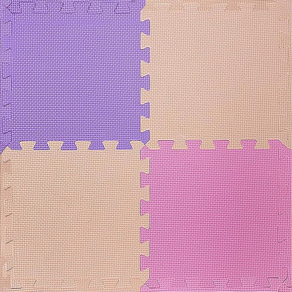 MioTetto Baby Play Mat, Soft Foam Floor Tiles for Kids. Adjustable Interlocking Foam Tiles, Fits with 50x50 Playpen Baby mat for Crawling & Development, Safe & Non-Toxic Playmat for Babies 6-12 Months