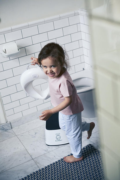 BABYBJORN Toilet Trainer, White/Gray
