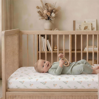 Bedside Sleeper Bassinet Fitted Sheets 20 x 33, 3 Pack Baby Delight Beside Me Dreamer,Babybond,Jimglo,koola,cowiewie,fodoss, Dream On Me Baby Square Bassinet, Pink Animal