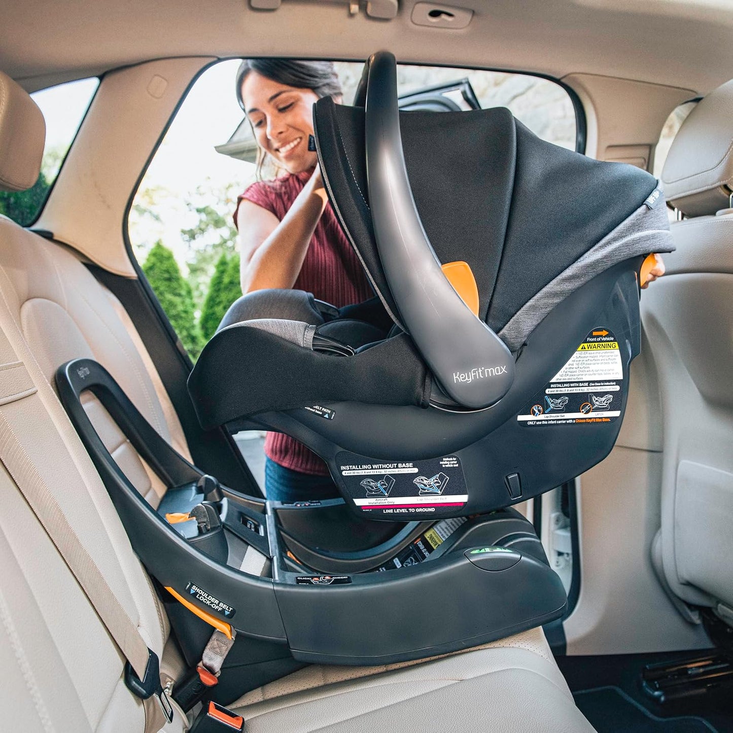 Chicco Bravo LE ClearTex Full-Size Stroller for Babies and Toddlers, UPF-Rated Canopy, GREENGUARD Gold Certified, Lightweight, One-Hand Compact Fold, Pewter/Grey