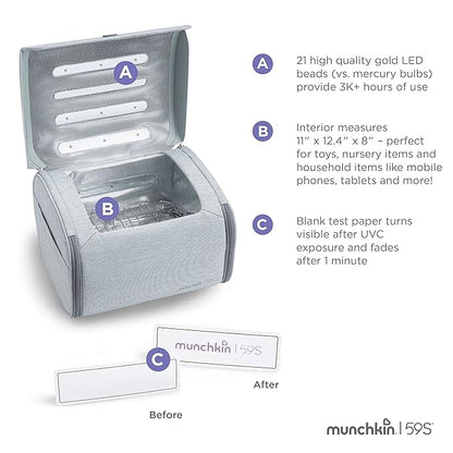 Munchkin® 59S™ UV Cleaning Bag, Grey