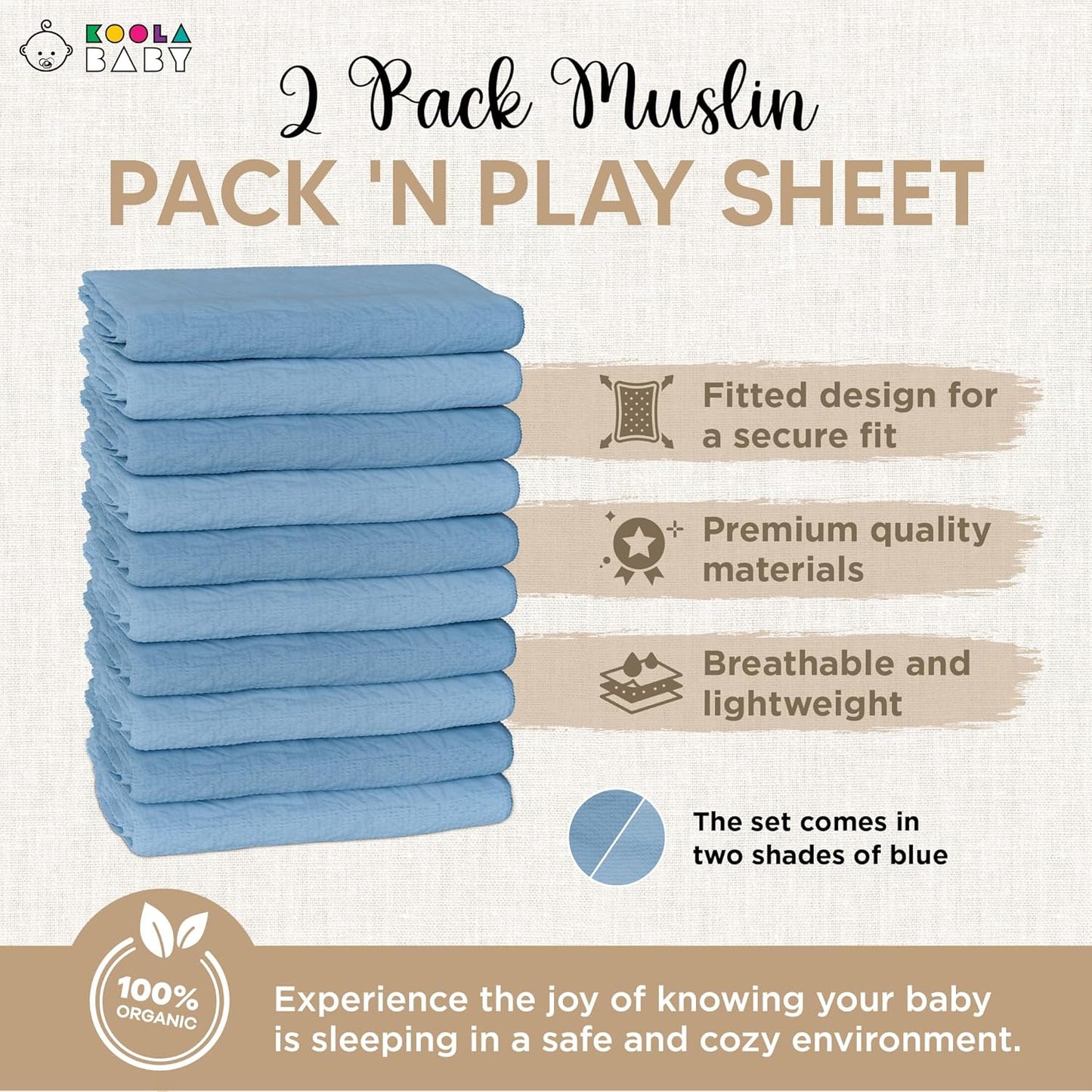Bassinet Sheet for Bassinet Mattress - 100% Organic Jersey Knit Cotton - Snuggly Soft & Cozy Sheets Fitted for Oval Rectangle & KoolaBaby Bedside Sleeper - White & Grey 2 Pack
