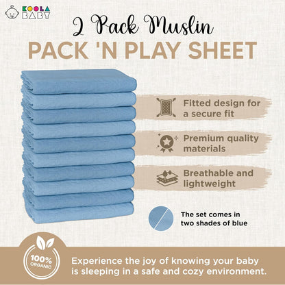 Bassinet Sheet for Bassinet Mattress - 100% Organic Jersey Knit Cotton - Snuggly Soft & Cozy Sheets Fitted for Oval Rectangle & KoolaBaby Bedside Sleeper - White & Grey 2 Pack