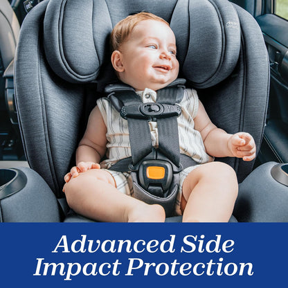 Chicco OneFit LX All-in-One Convertible Booster Car Seat, 5-100 lbs