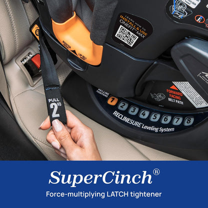 Chicco OneFit LX All-in-One Convertible Booster Car Seat, 5-100 lbs