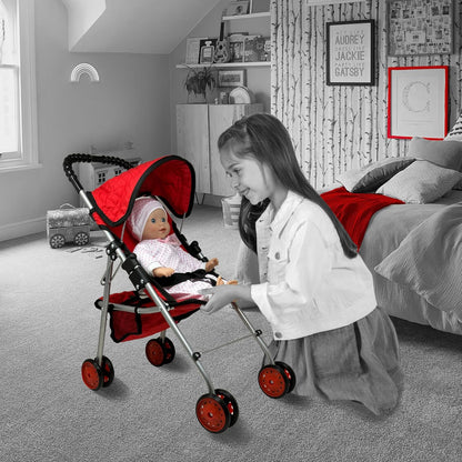 My First Doll Stroller Denim for Baby Doll