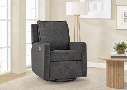 babyGap Harlowe Power Recliner with USB-A and Type-C Ports by Delta Children - Greenguard Gold Certified – Stain-Resistant Performance Fabric is Oeko-TEX Standard 100 Certified, Sand
