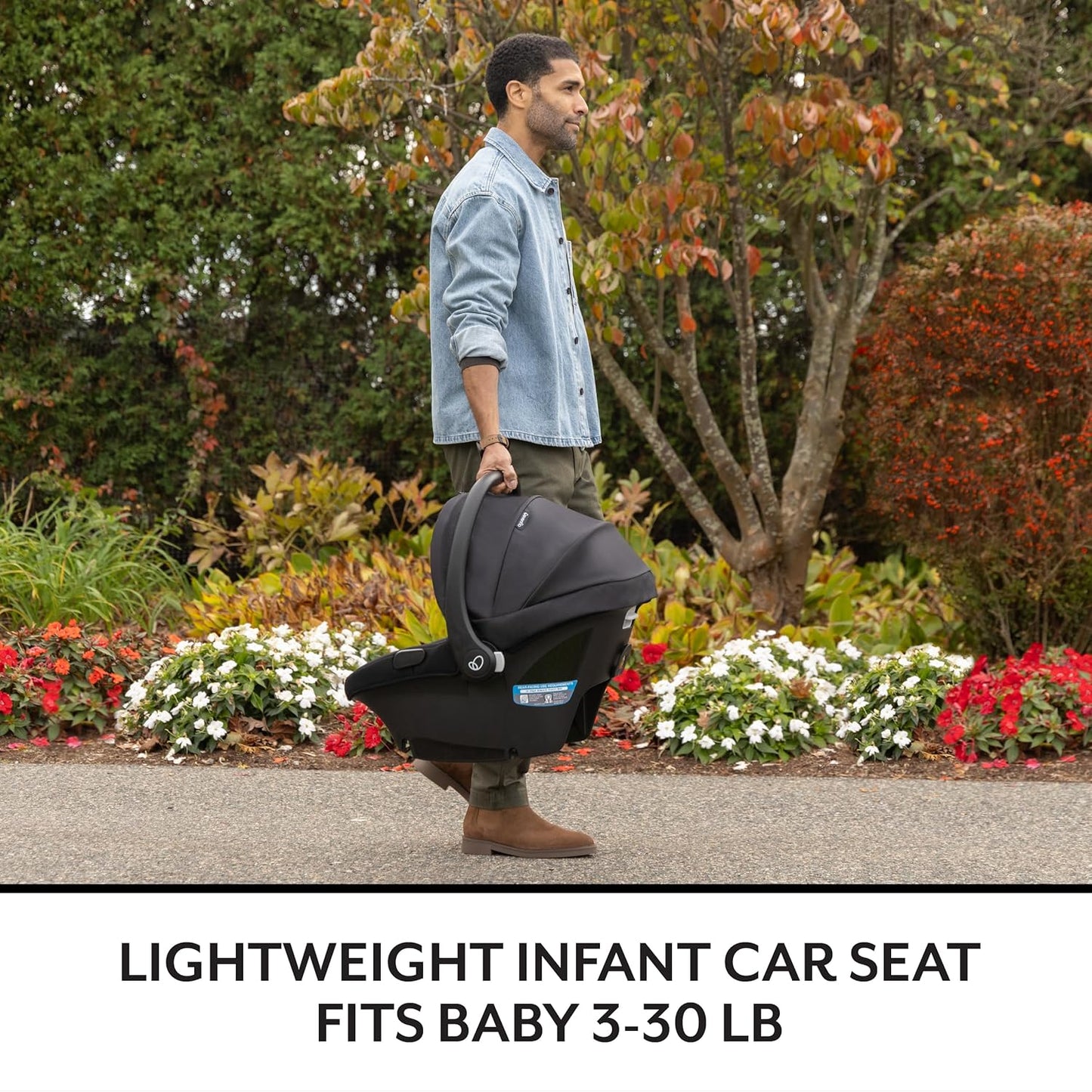 Evenflo Revolve180 LiteMax NXT Rotating Rear-Facing Lightweight Preemie and Infant Car Seat 3-30lbs. with SensorySoothe. Easy Install with Base (Agate Purple)