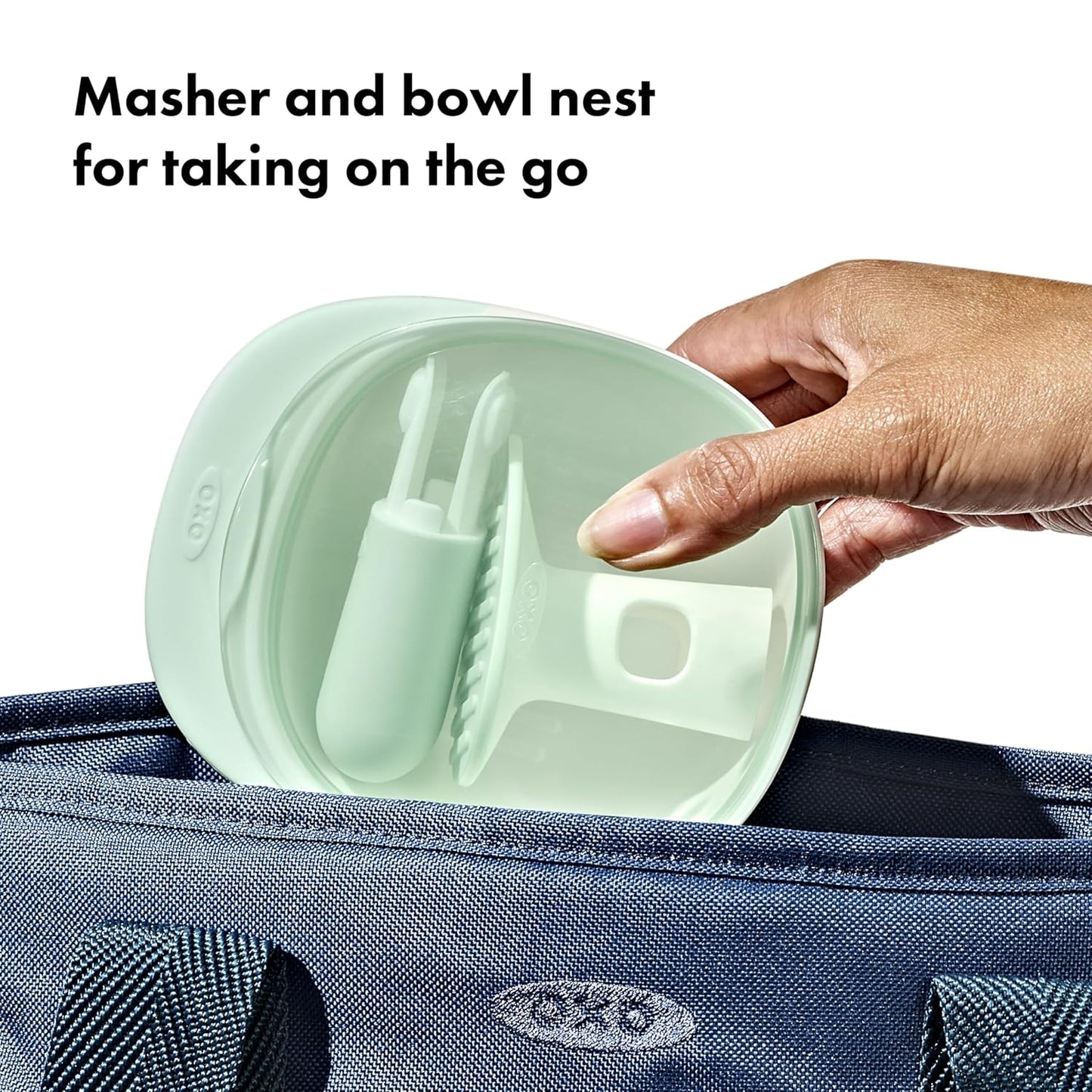 OXO Tot Food Masher - Opal