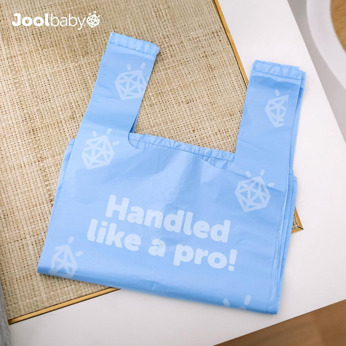 Diaper Disposable Bags - Lavender-Scented, Easy to Tie – Great for At Home & On the Go