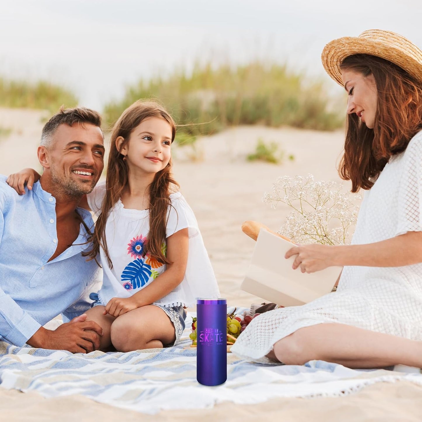 20 oz Skinny Tumblers Bulk with Lids and Straws Black,1 pack | Stainless Steel Insulated Tumbler, Double Wall Vaccum Travel Coffee Mug, Keep Drinks Cold&Hot, Powder Coated, Laser Engrave