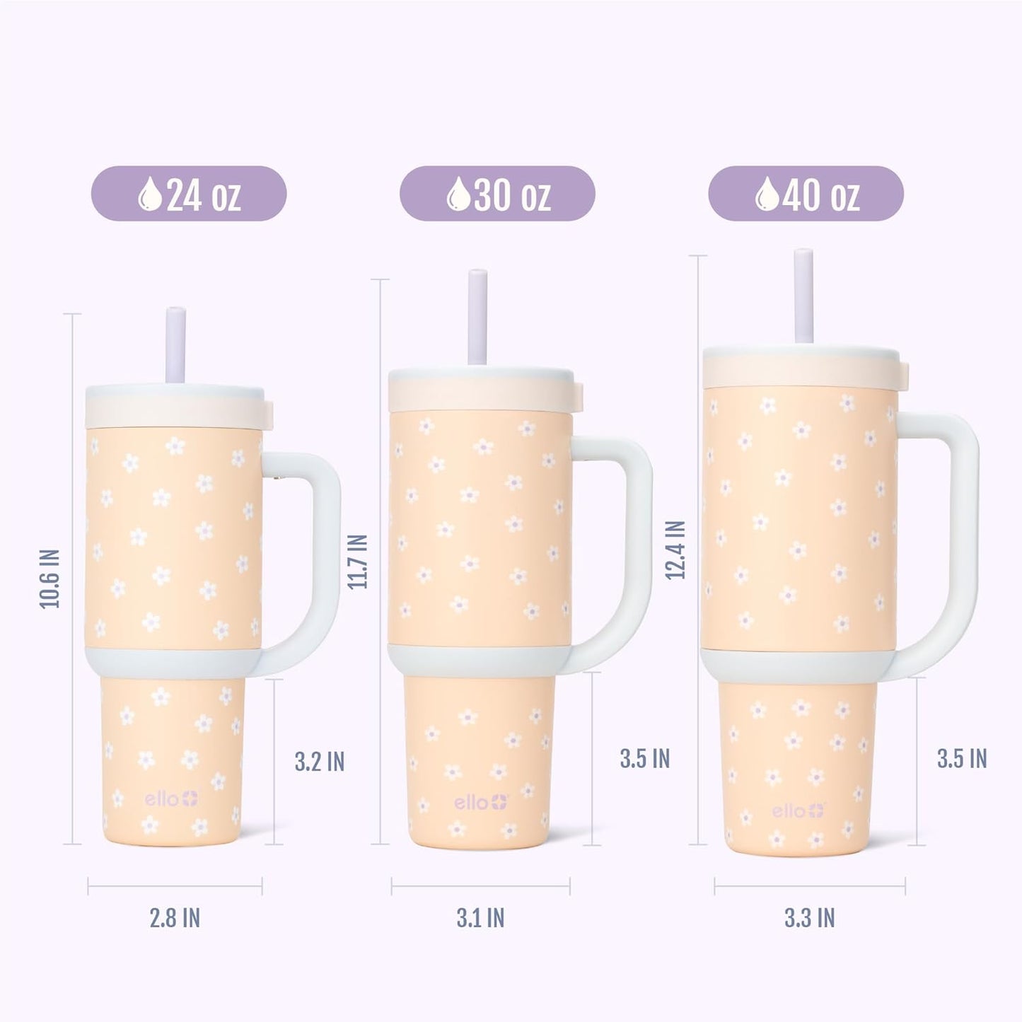 Oasis 30oz Insulated Stainless Steel Tumbler with Straw, Pink Gingham | Insulated stainless steel cup with handle, retracting straw, leakproof lid, keeps cold 24 hours, cupholder fit