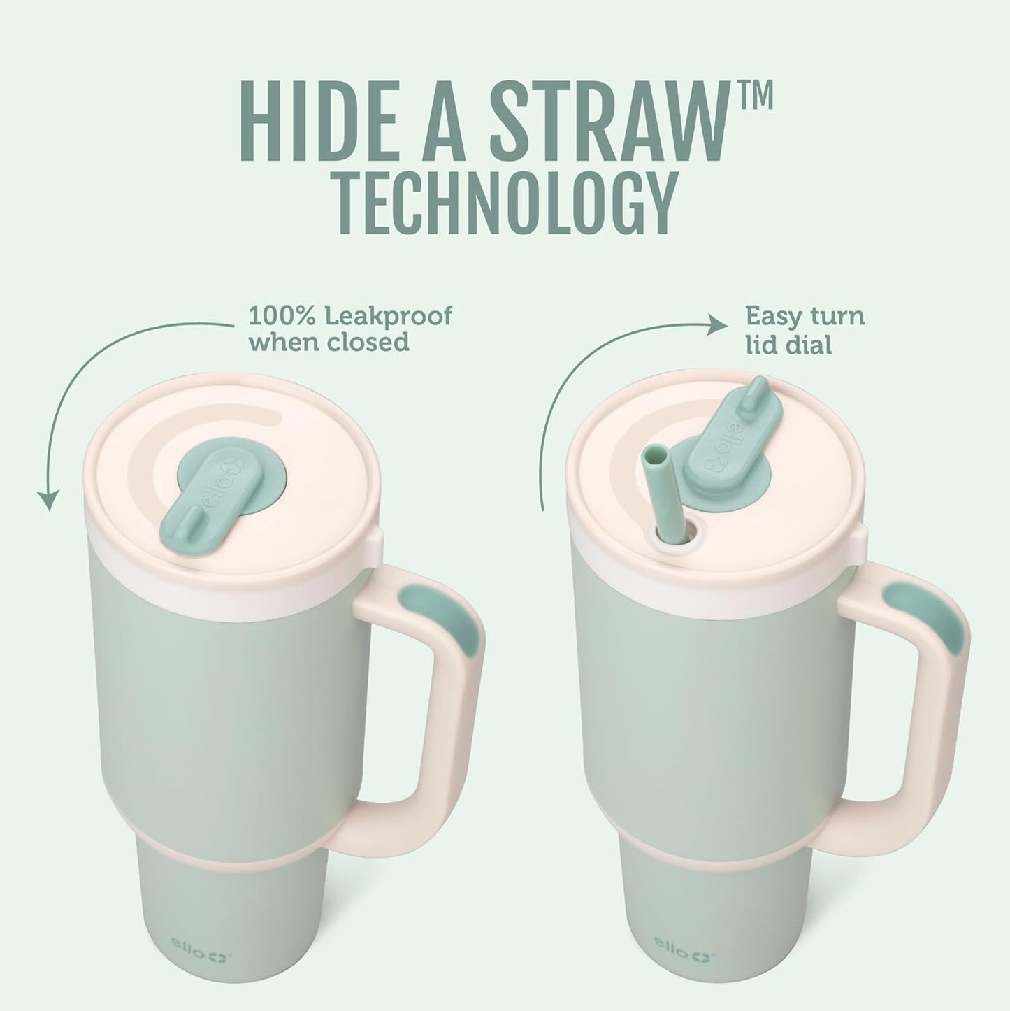 Oasis 30oz Insulated Stainless Steel Tumbler with Straw, Pink Gingham | Insulated stainless steel cup with handle, retracting straw, leakproof lid, keeps cold 24 hours, cupholder fit