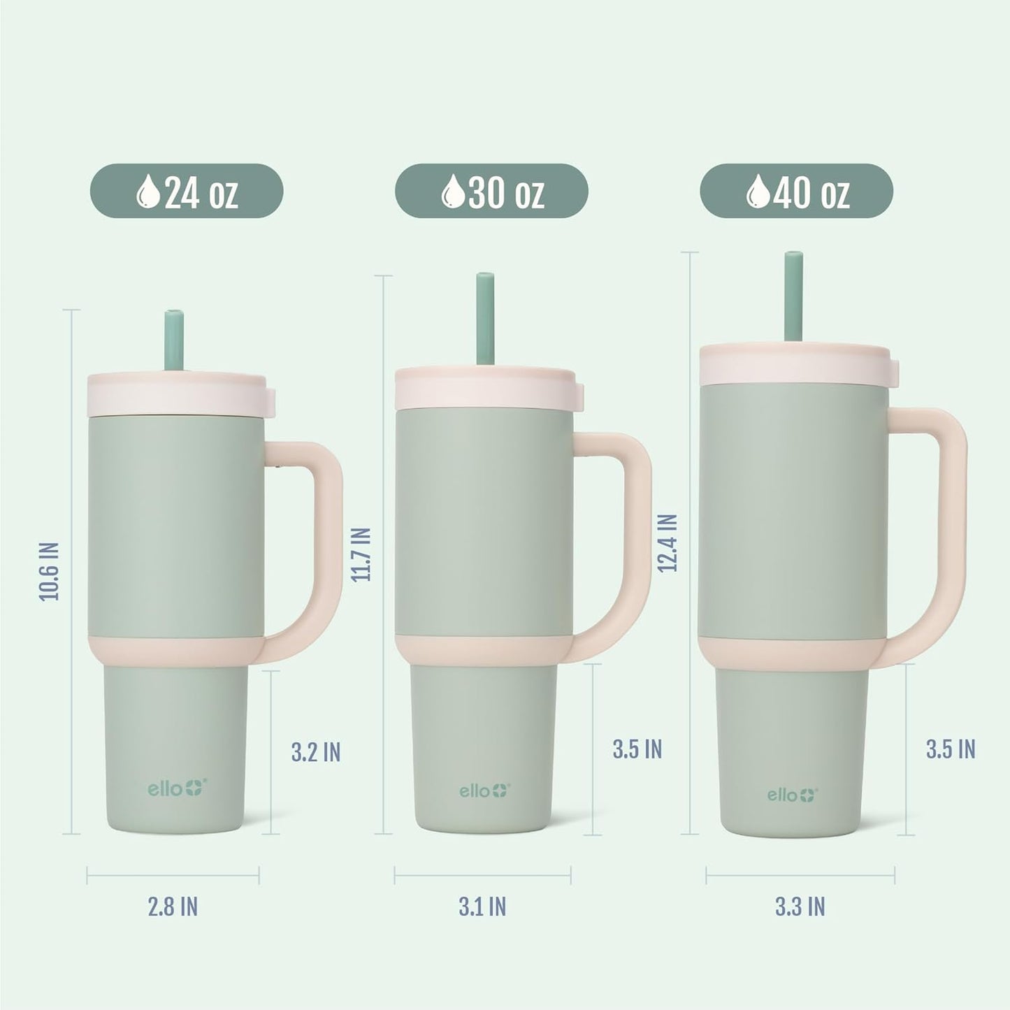 Oasis 30oz Insulated Stainless Steel Tumbler with Straw, Pink Gingham | Insulated stainless steel cup with handle, retracting straw, leakproof lid, keeps cold 24 hours, cupholder fit