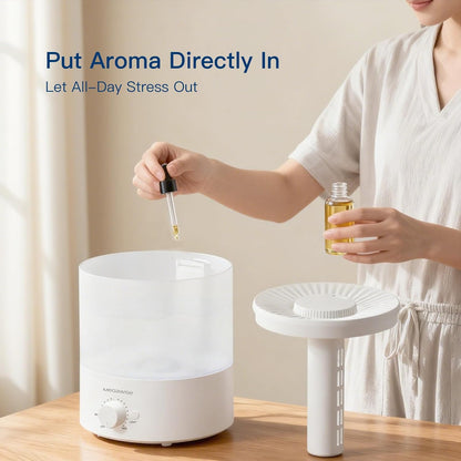 Cool Mist Humidifier, 2L Tank, Quiet Operation, Auto Shut-Off