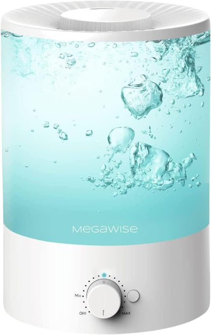 Cool Mist Humidifier, 2L Tank, Quiet Operation, Auto Shut-Off
