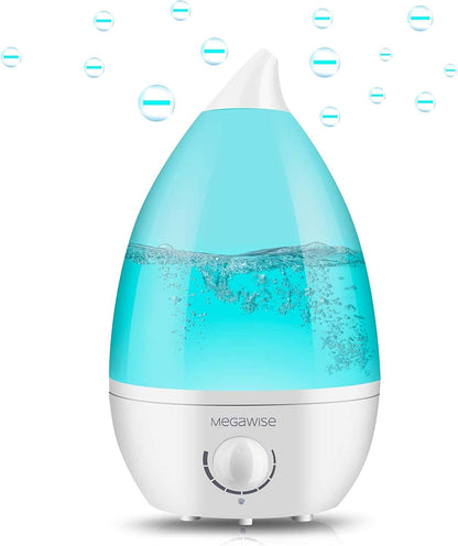 Cool Mist Humidifier, 2L Tank, Quiet Operation, Auto Shut-Off