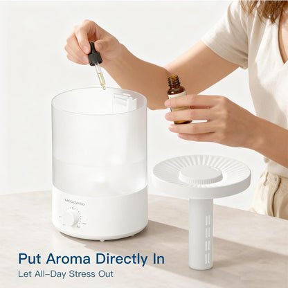 Cool Mist Humidifier, 2L Tank, Quiet Operation, Auto Shut-Off