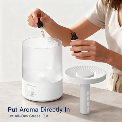 Cool Mist Humidifier, 2L Tank, Quiet Operation, Auto Shut-Off