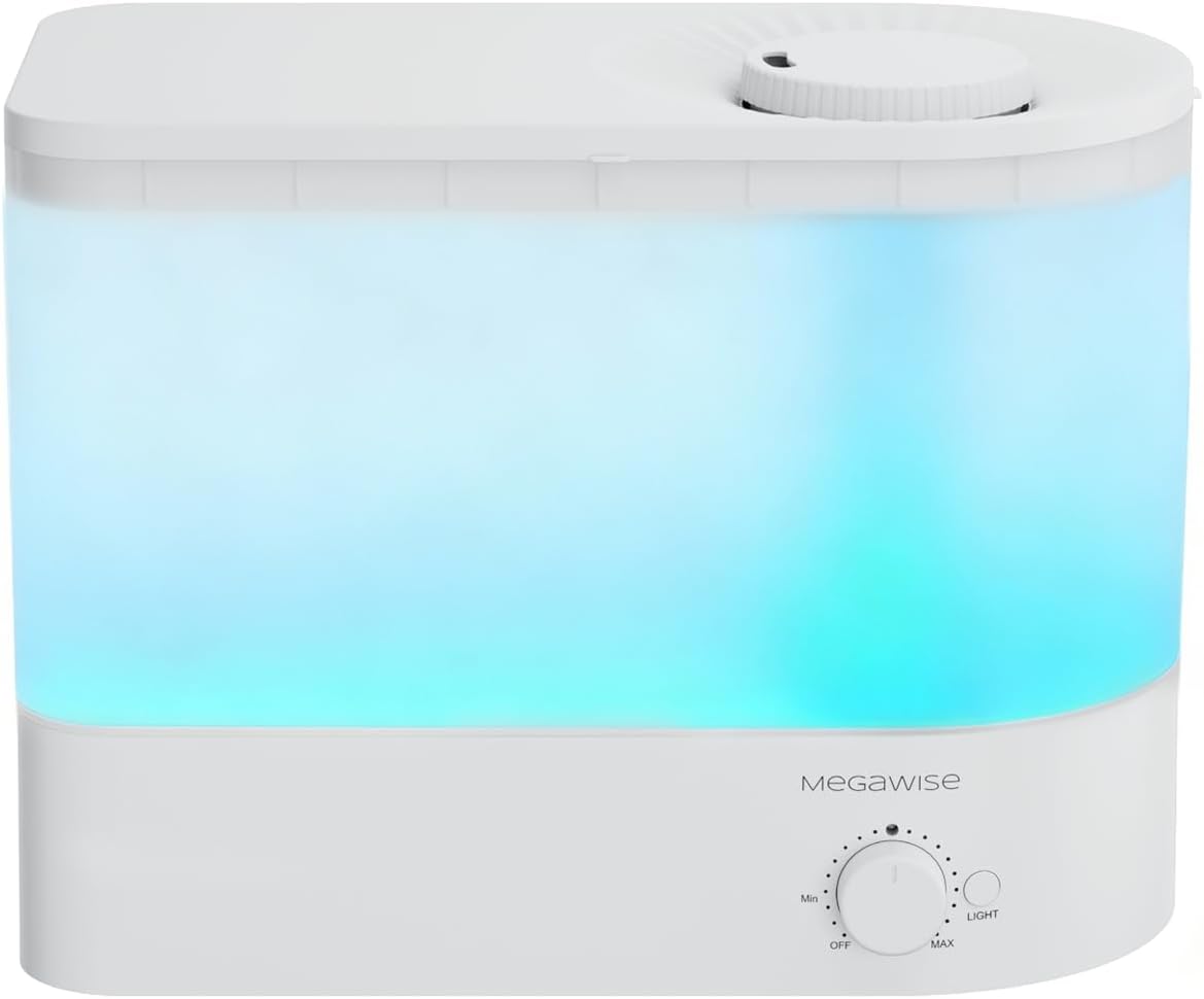 Cool Mist Humidifier, 2L Tank, Quiet Operation, Auto Shut-Off