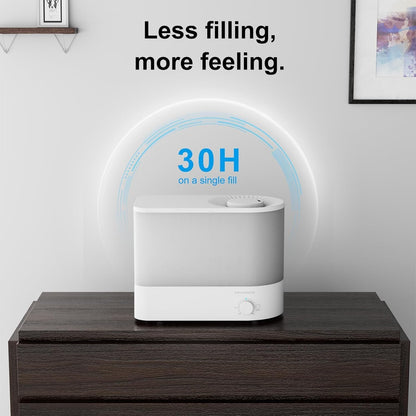Cool Mist Humidifier, 2L Tank, Quiet Operation, Auto Shut-Off