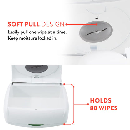 Ultimate Wipes Warmer with an Integrated Nightlight |Pop-Up Wipe Access. All Time Worldwide #1 Selling Wipes Warmer. It Comes with an everFRESH Pillow System that Prevent Dry Out.