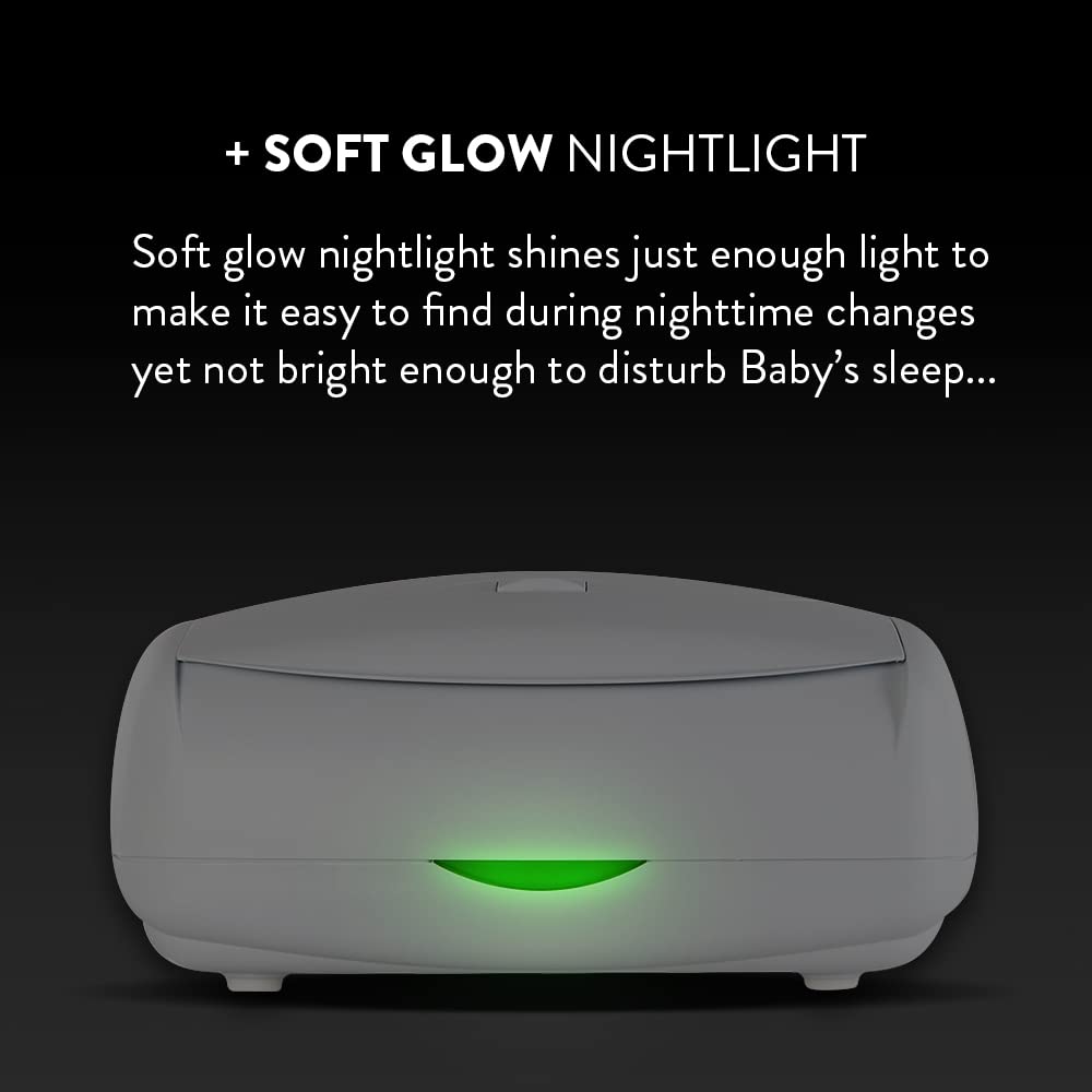 Ultimate Wipes Warmer with an Integrated Nightlight |Pop-Up Wipe Access. All Time Worldwide #1 Selling Wipes Warmer. It Comes with an everFRESH Pillow System that Prevent Dry Out.