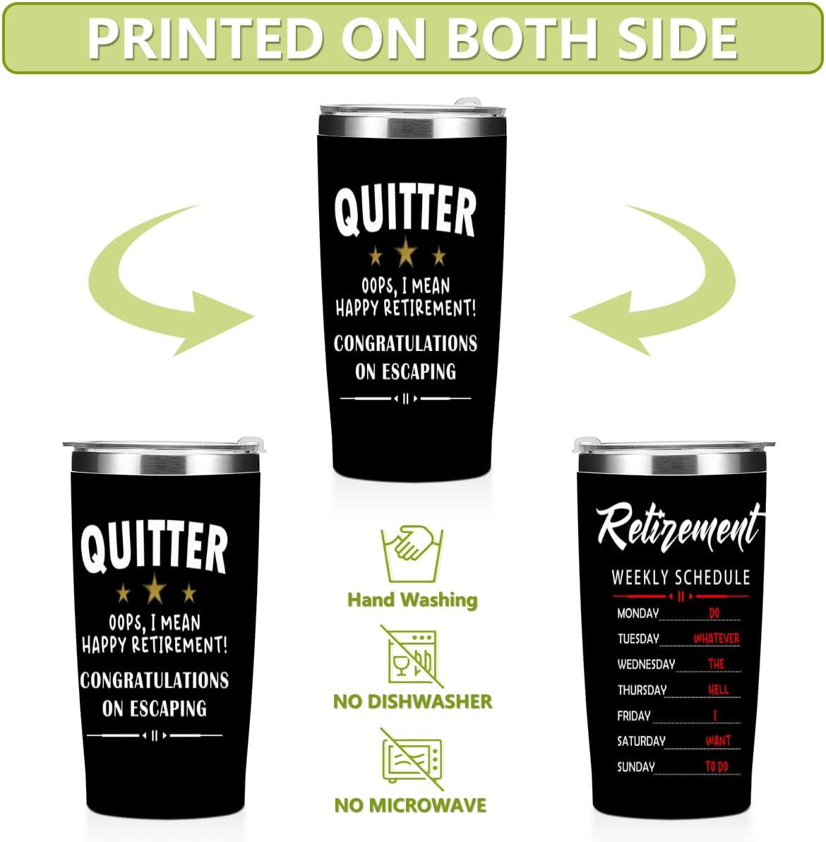 Mental Health 20 oz Tumbler Travel Cup, Positive Quotes Mental Health Gifts | Coffee Tumbler with Lid Insulated Tumblers, Coffee Cups for Cold Hot Drinks Therapist Gifts for Mom Besties Women
