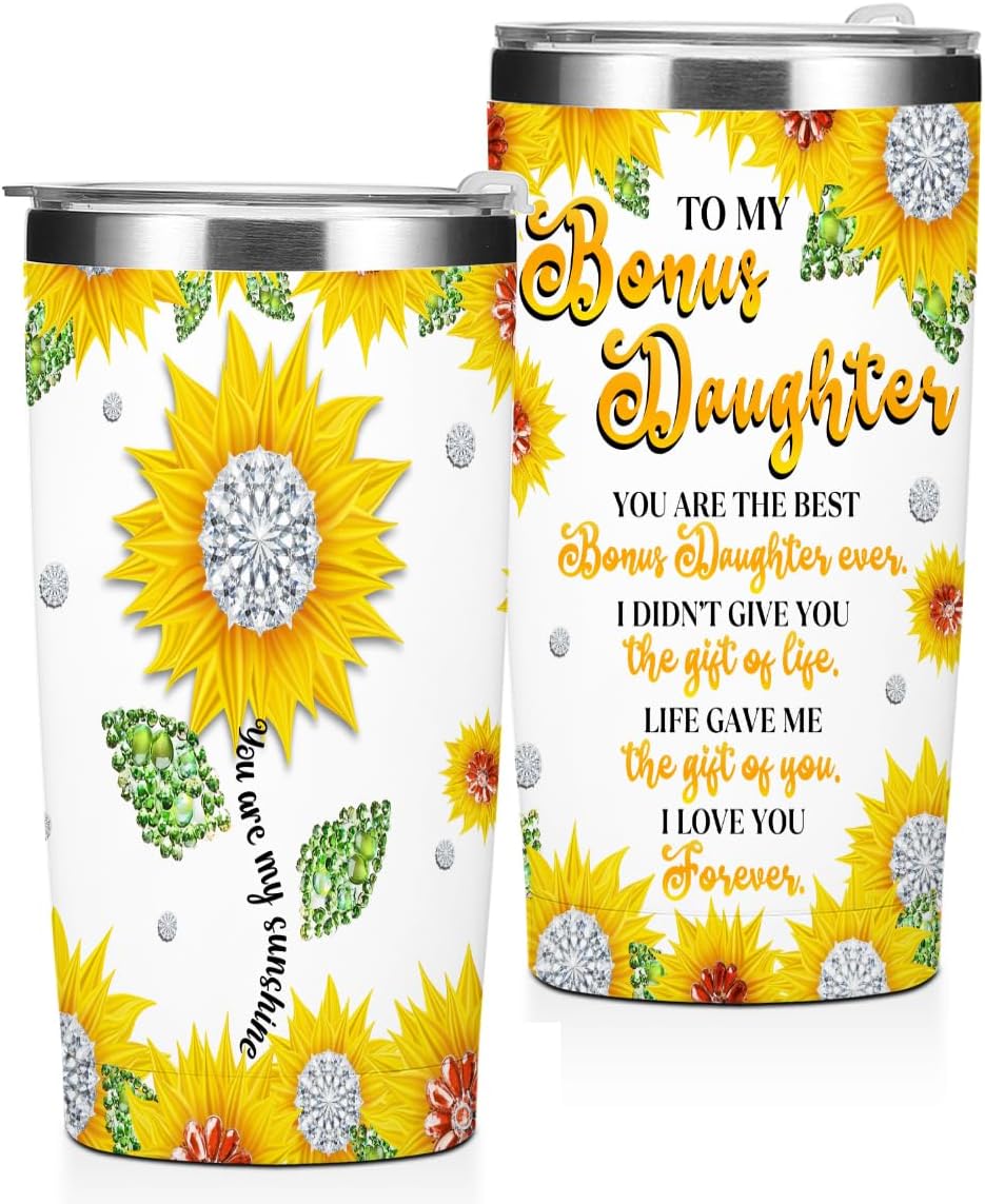 Mental Health 20 oz Tumbler Travel Cup, Positive Quotes Mental Health Gifts | Coffee Tumbler with Lid Insulated Tumblers, Coffee Cups for Cold Hot Drinks Therapist Gifts for Mom Besties Women