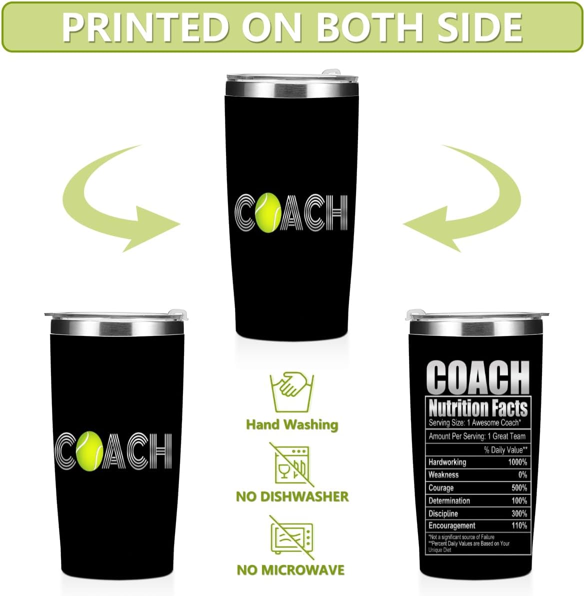 Mental Health 20 oz Tumbler Travel Cup, Positive Quotes Mental Health Gifts | Coffee Tumbler with Lid Insulated Tumblers, Coffee Cups for Cold Hot Drinks Therapist Gifts for Mom Besties Women