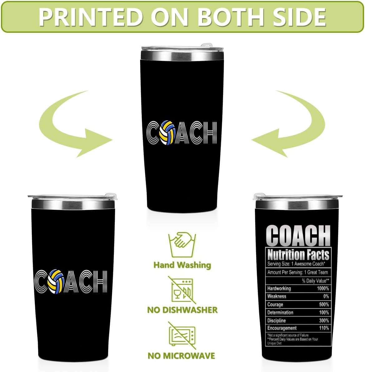 Mental Health 20 oz Tumbler Travel Cup, Positive Quotes Mental Health Gifts | Coffee Tumbler with Lid Insulated Tumblers, Coffee Cups for Cold Hot Drinks Therapist Gifts for Mom Besties Women