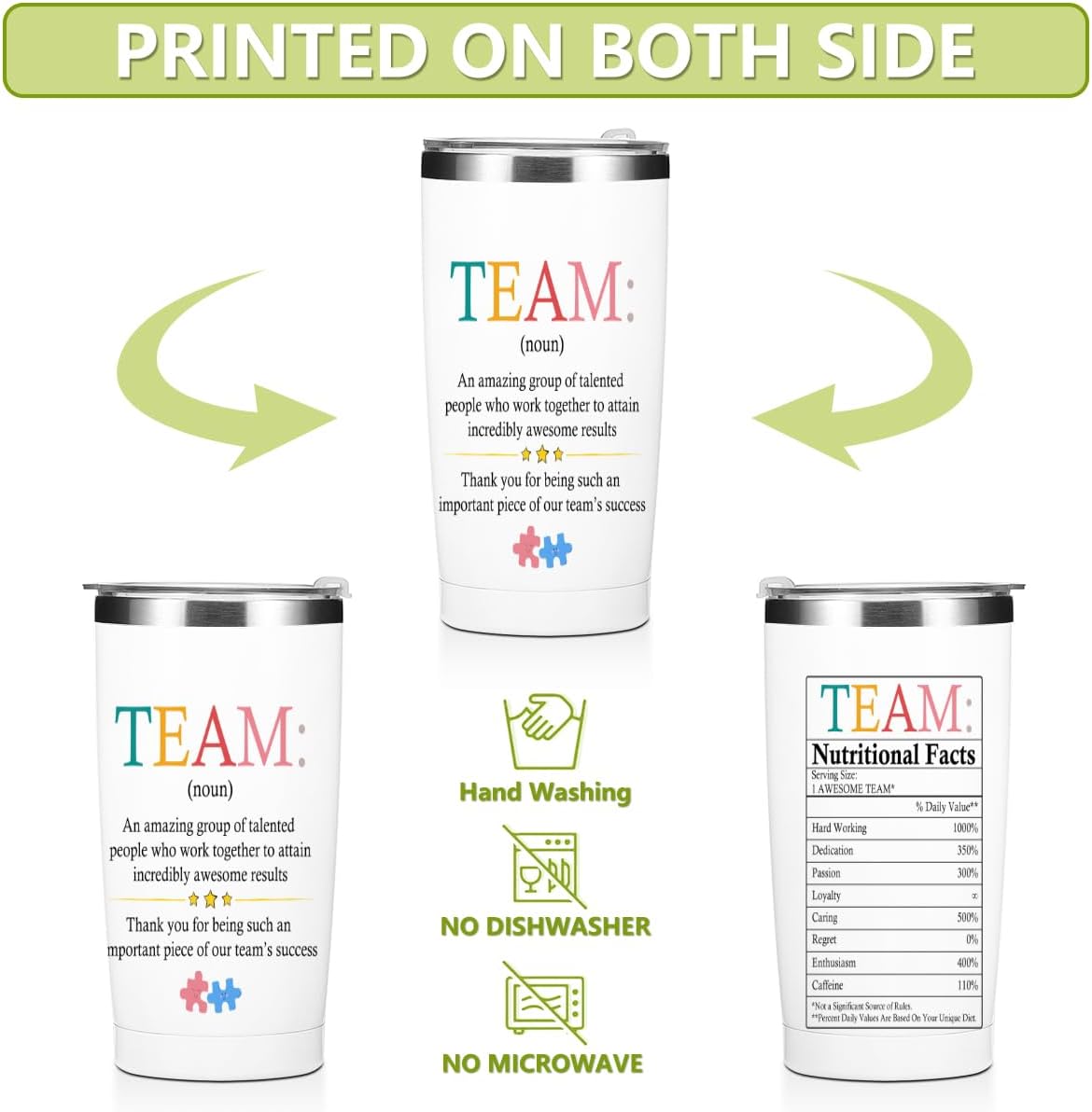 Mental Health 20 oz Tumbler Travel Cup, Positive Quotes Mental Health Gifts | Coffee Tumbler with Lid Insulated Tumblers, Coffee Cups for Cold Hot Drinks Therapist Gifts for Mom Besties Women