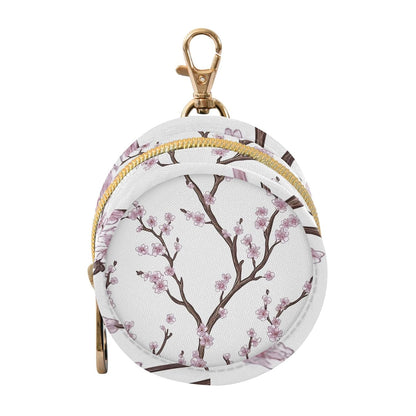 Beautiful Cherry Blossoms Baby Pacifier Holder Case, Dustproof Portable Storage Box for Diaper Bag Purse, Pacifier Storage Container for Boys & Girls