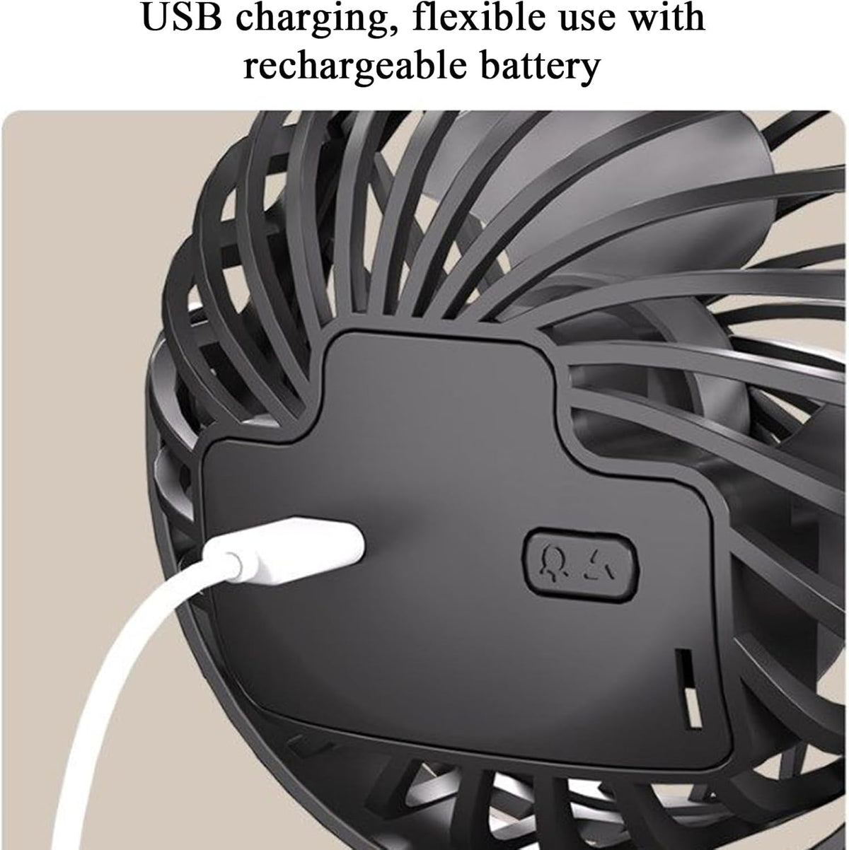 Portable Stroller Fan, USB Rechargeable Flexible Tripod Clip On Fan For Baby Stroller Car Seat, 3 Speeds Adjustable Personal Cooler