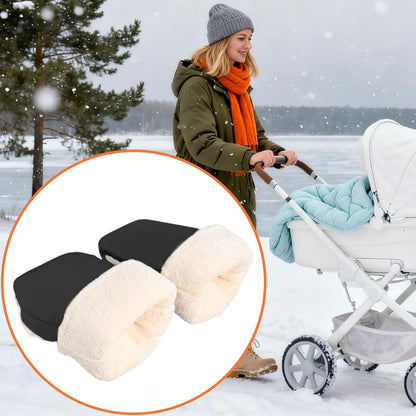 Stroller Mittens Thick Windproof Warmer Gloves