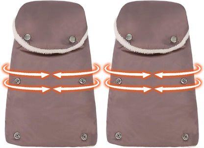 Stroller Mittens Thick Windproof Warmer Gloves