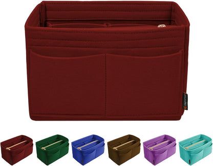 Purse Organizer Insert, Felt Tote Bag Organizer Insert with 5 Sizes, Handbag Dividers for Inside Purse, Compatible with Longchamp, Neverful, Speedy and More