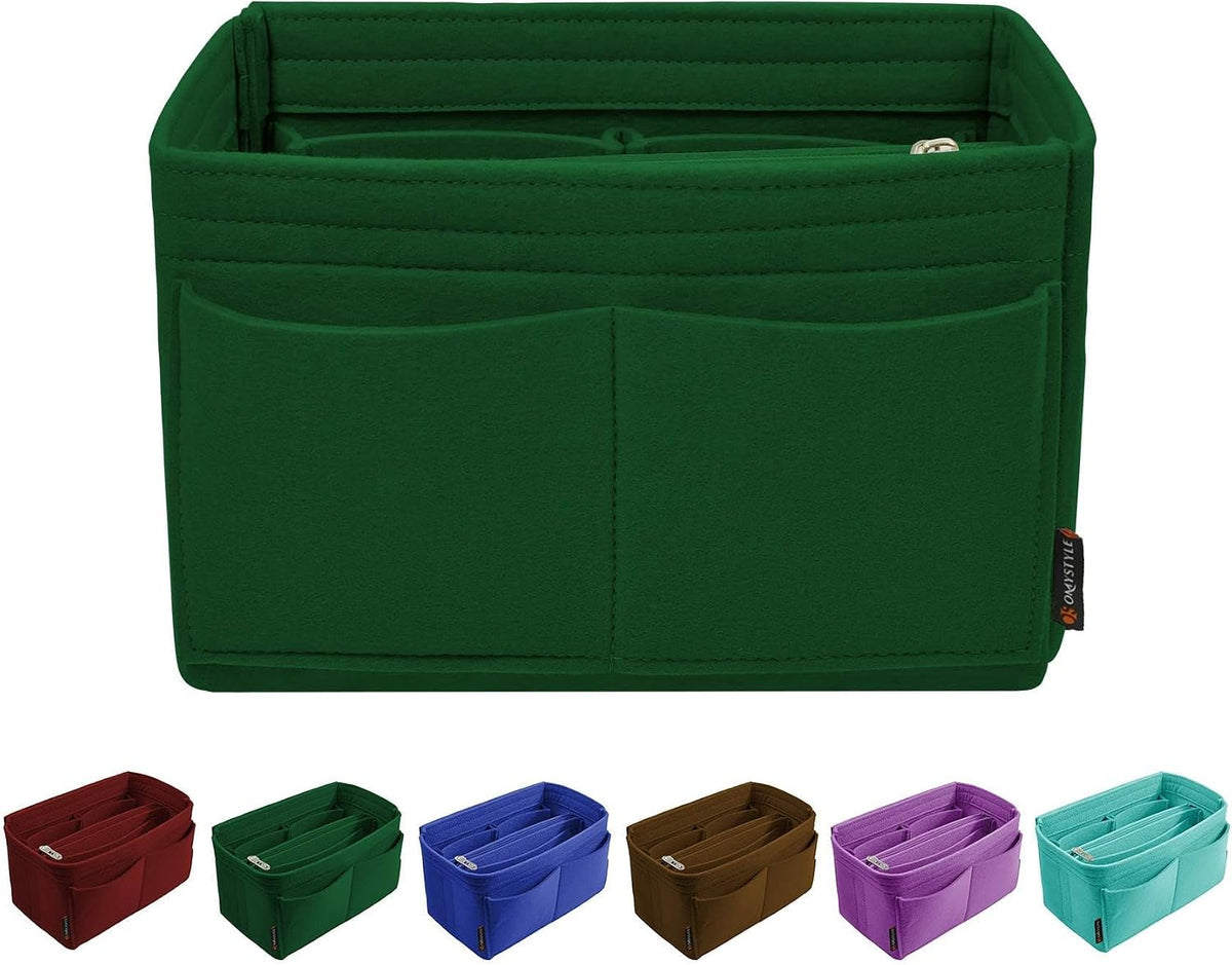 Purse Organizer Insert, Felt Tote Bag Organizer Insert with 5 Sizes, Handbag Dividers for Inside Purse, Compatible with Longchamp, Neverful, Speedy and More